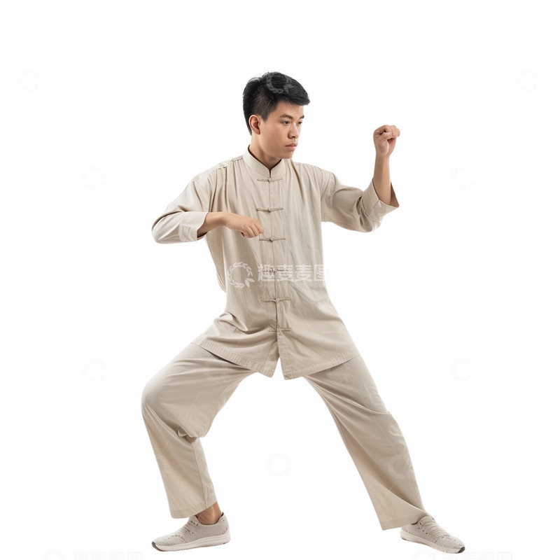 高清大图下载【趣麦麦图】练习功夫的男士2