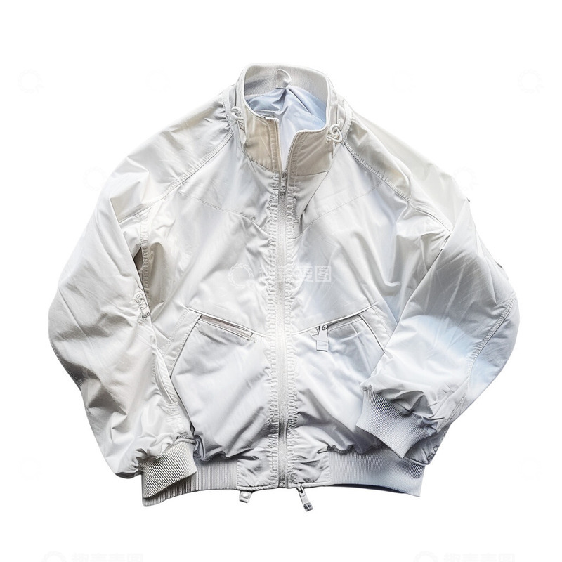 高清大图下载【趣麦麦图】白色的休闲夹克