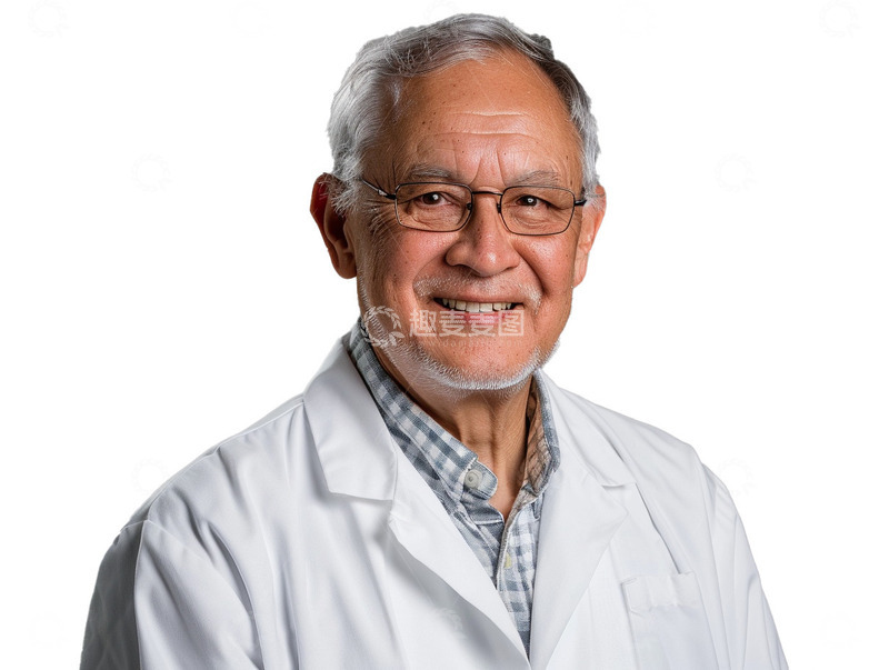高清大图下载【趣麦麦图】戴眼镜的医生