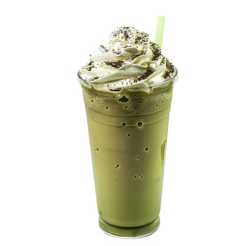 抹茶奶油奶茶