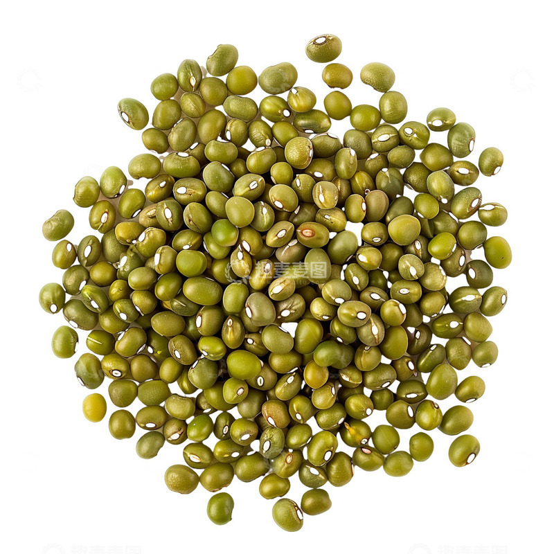 高清大图下载【趣麦麦图】绿豆免扣素材