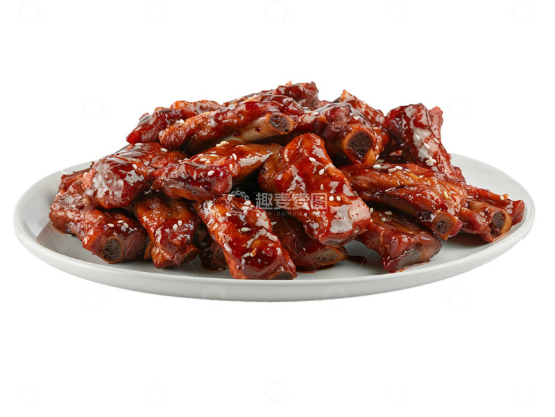 高清大图下载【趣麦麦图】糖醋排骨美味食品摄影