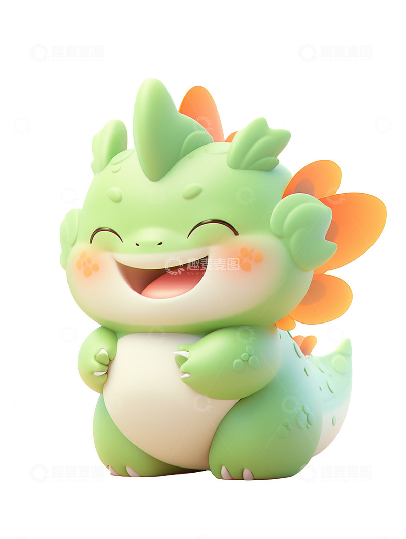 高清大图下载【趣麦麦图】可爱的龙宝宝 可爱