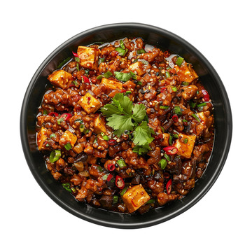 一盘麻婆豆腐