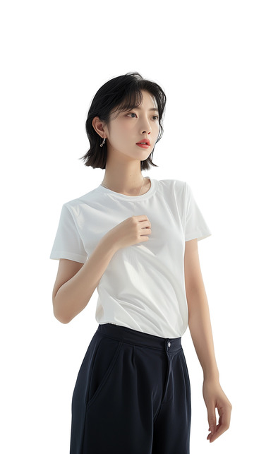 服装搭配模特人物元素