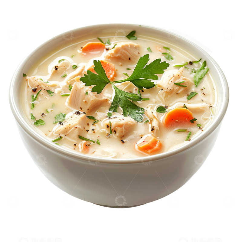 高清大图下载【趣麦麦图】早餐家常菜香菜美食豆腐米粥