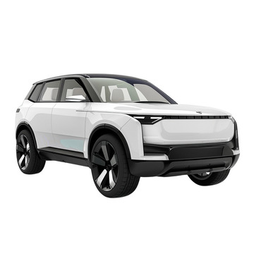 白色的新能源汽车