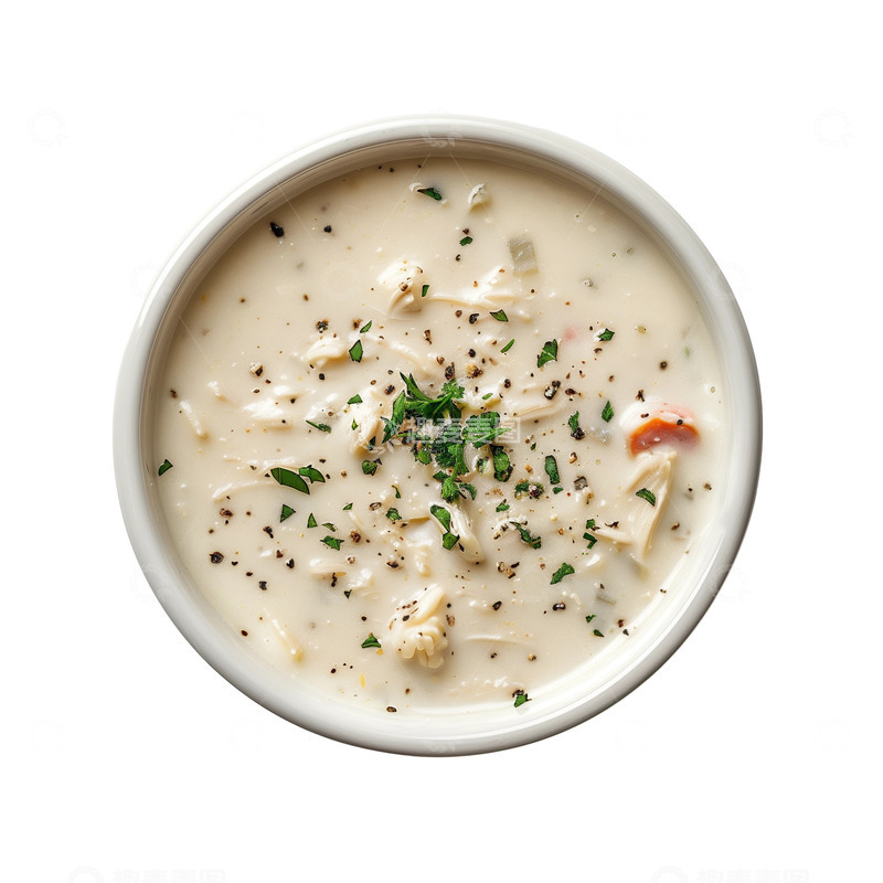 高清大图下载【趣麦麦图】早餐家常菜香菜美食米粥葱花