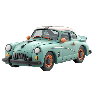 3D车交通工具吉普车