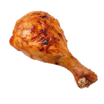 一个美味的烤鸡腿