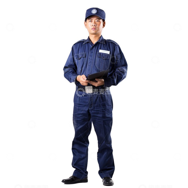 高清大图下载【趣麦麦图】安保人员免扣