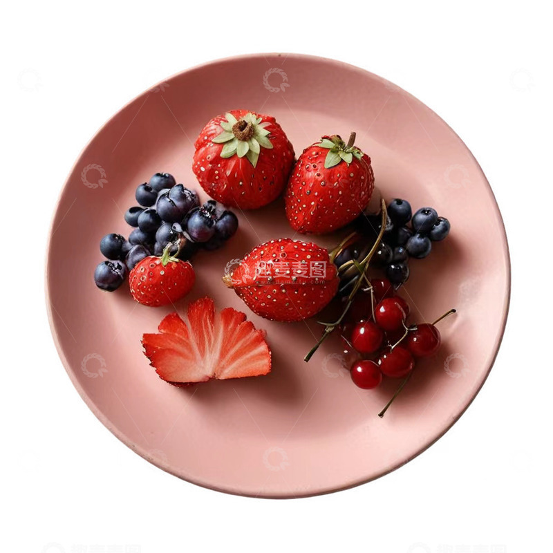 高清大图下载【趣麦麦图】美食水果果盘