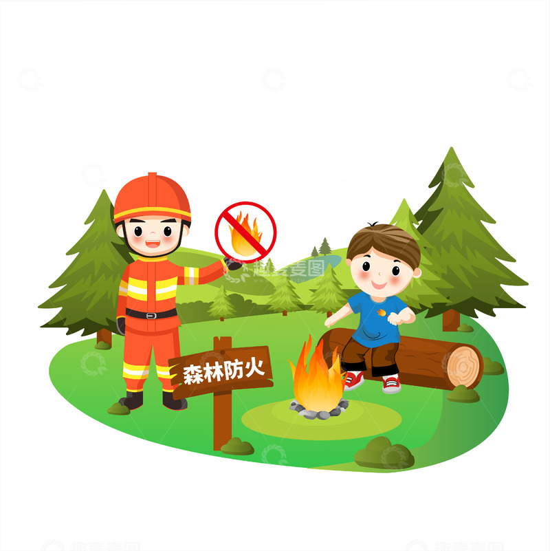 森林防火危险行为