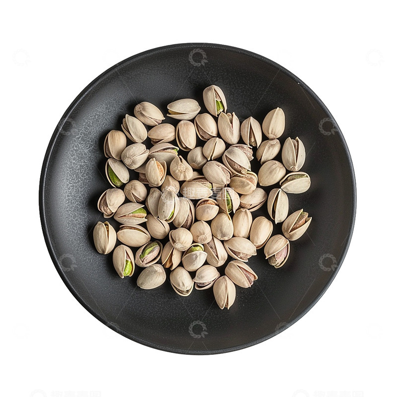 高清大图下载【趣麦麦图】一盘开心果坚果零食