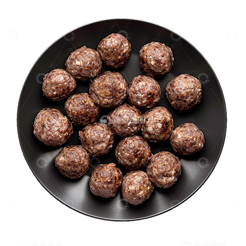 高清大图下载【趣麦麦图】一盘肉丸子美食