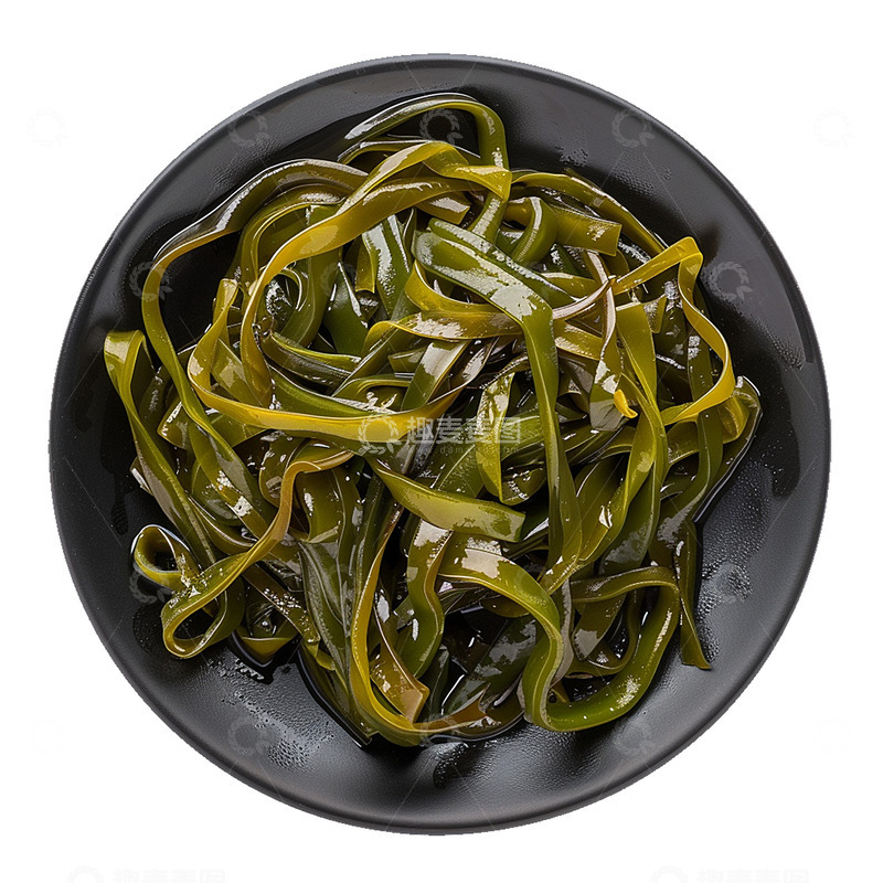 高清大图下载【趣麦麦图】-火锅配菜海带丝