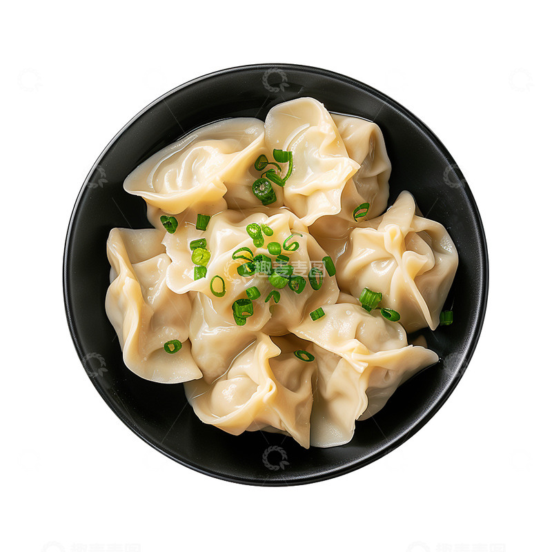 高清大图下载【趣麦麦图】早餐饺子小食