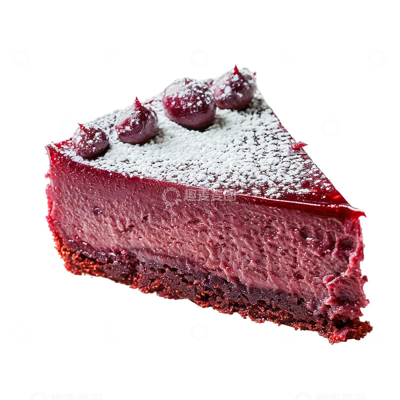 高清大图下载【趣麦麦图】一块轻乳酪蛋糕