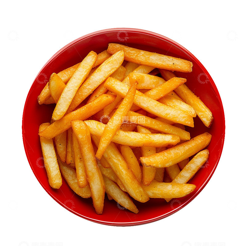 高清大图下载【趣麦麦图】一盘快餐薯条