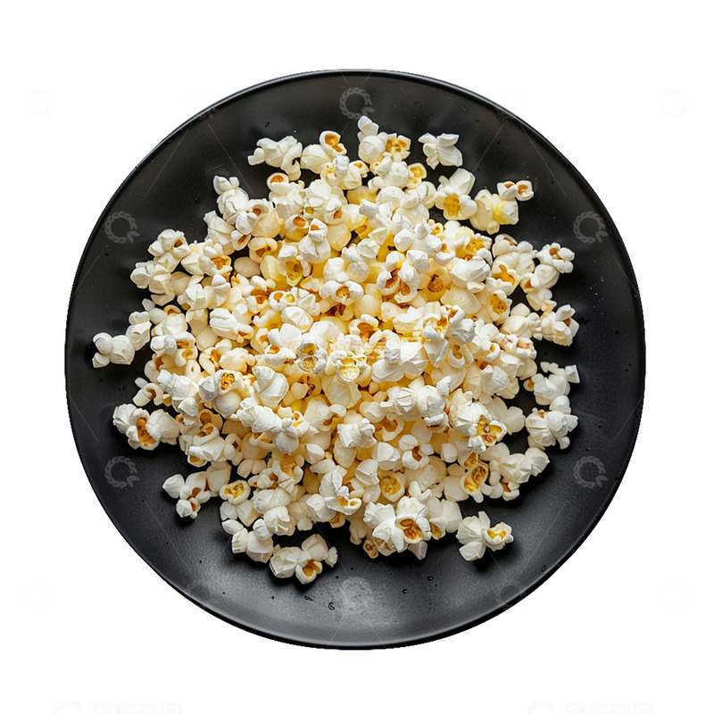 高清大图下载【趣麦麦图】一盘零食爆米花