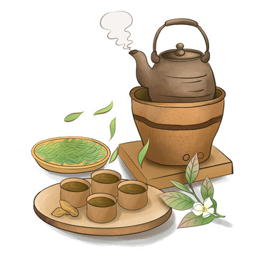 茶杯茶具煮茶