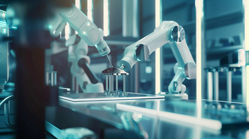 人工智能机械手臂工厂