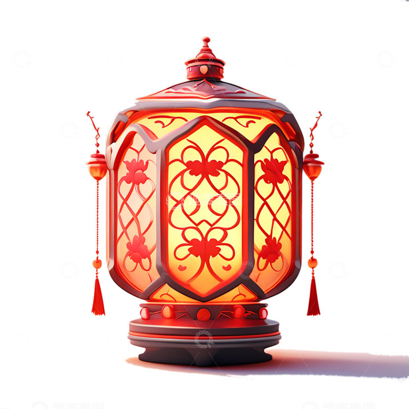 源文件下载【趣麦麦图】中国风灯笼3