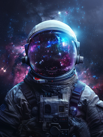 3D太空宇航员