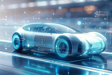 电动汽车科技感