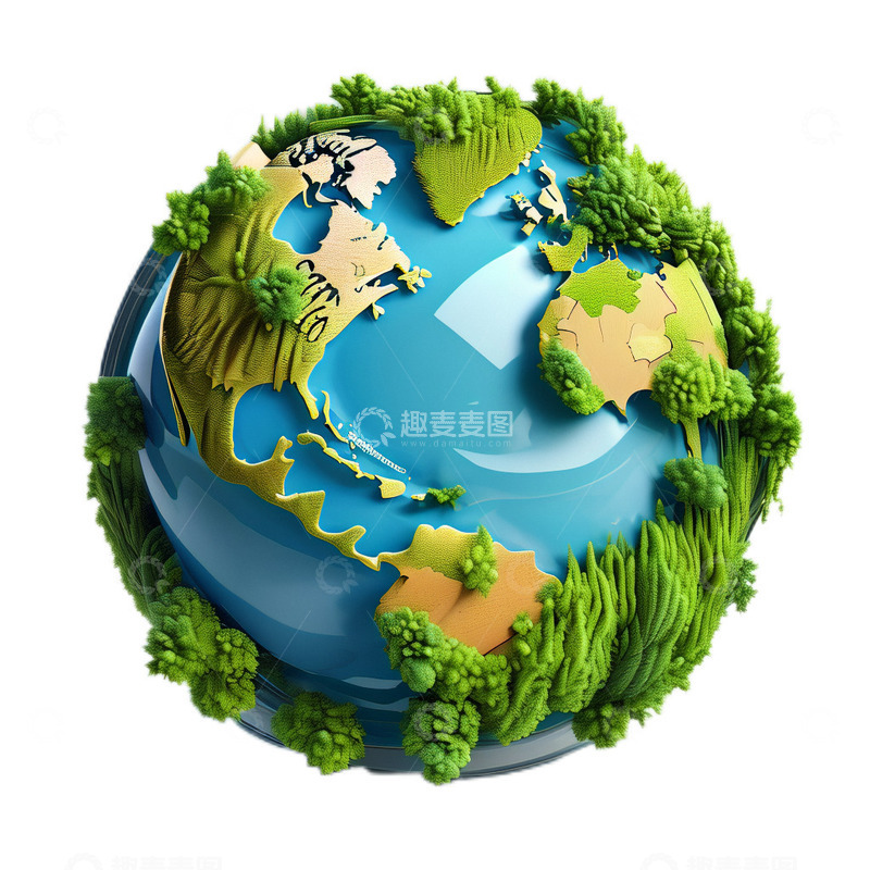 地球环保立体3