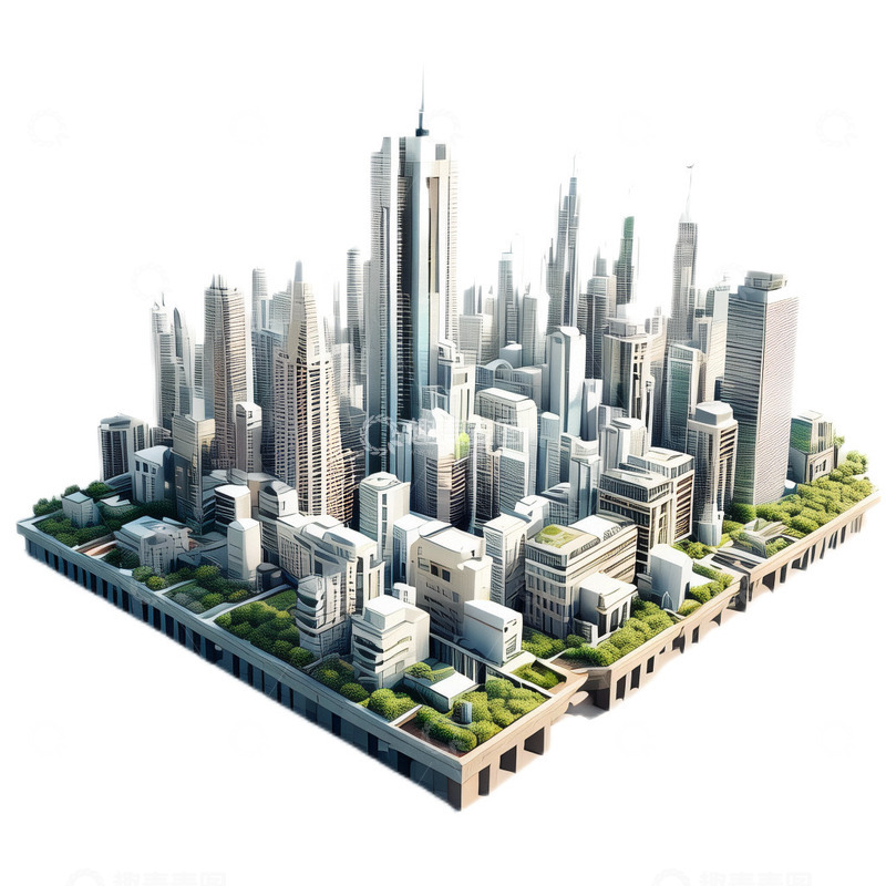 高清大图下载【趣麦麦图】未来城市科技2