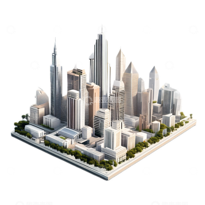 高清大图下载【趣麦麦图】未来城市科技4