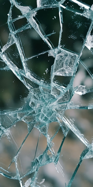 破碎玻璃背景