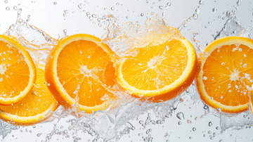 天然清爽美味果汁海报背景素材