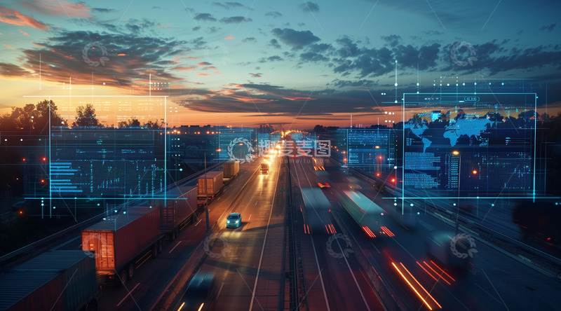 高清大图下载【趣麦麦图】未来科技感城市智能化元素