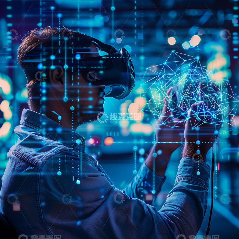 高清大图下载【趣麦麦图】科学实验科学家背景