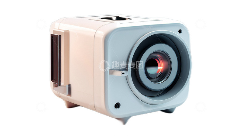 高清大图下载【趣麦麦图】真实3D立体免扣素材投影仪