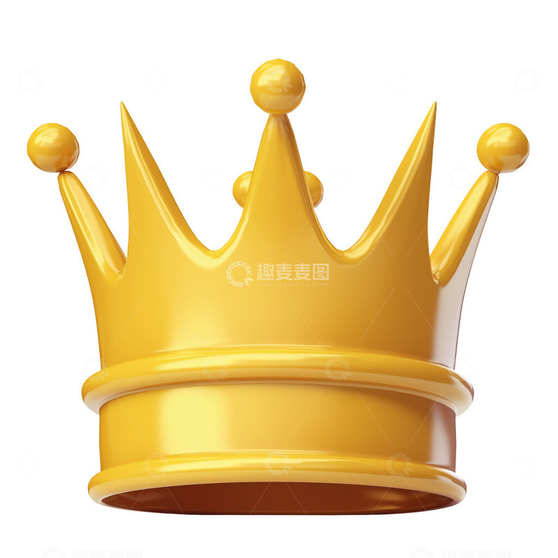 高清大图下载【趣麦麦图】卡通王国王冠