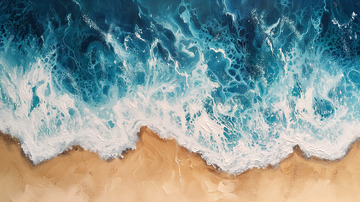 乘风破浪冲浪海浪背景