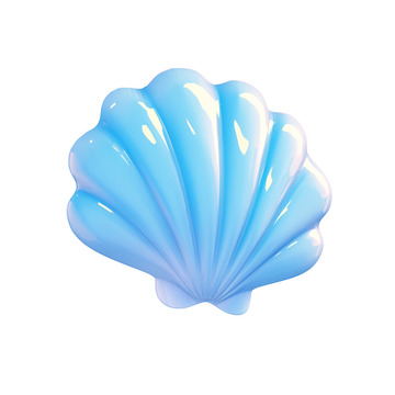 3D贝壳贝壳扇贝