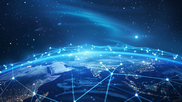 科幻智能化星球地球