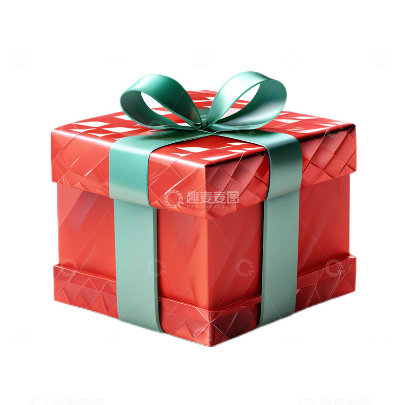 高清大图下载【趣麦麦图】礼盒3D立体礼物盒电商盒子