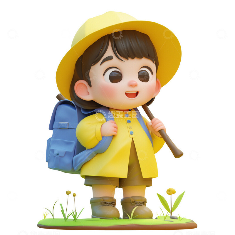 高清大图下载【趣麦麦图】外出出行踏青女孩子