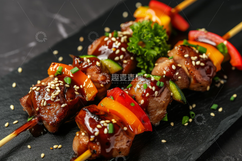 高清大图下载【趣麦麦图】烧烤餐饮美食系列海报