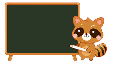 儿童启蒙动物教学插画