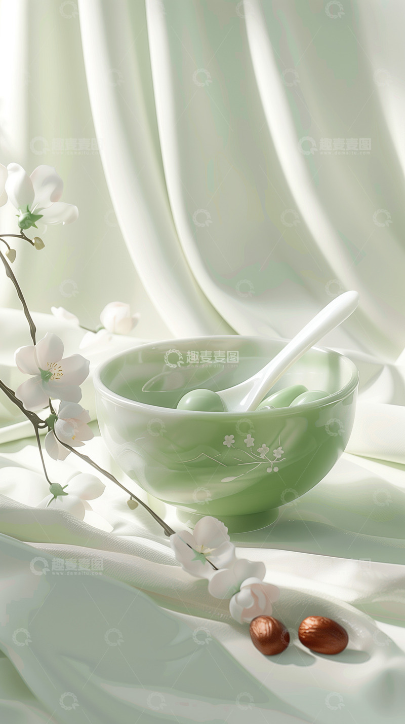 高清大图下载【趣麦麦图】3D电商产品展示背景