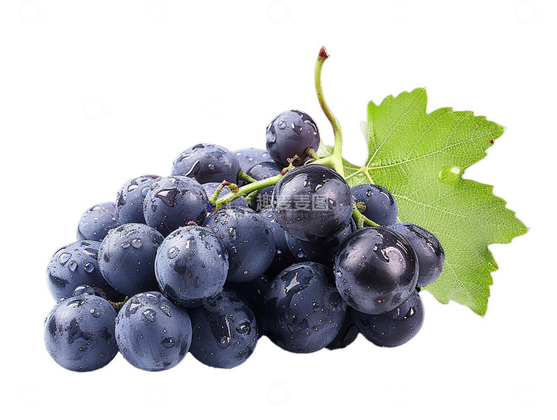高清大图下载【趣麦麦图】-写实美味葡萄