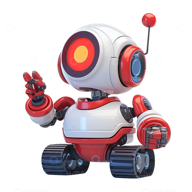 高清大图下载【趣麦麦图】未来科技机器人