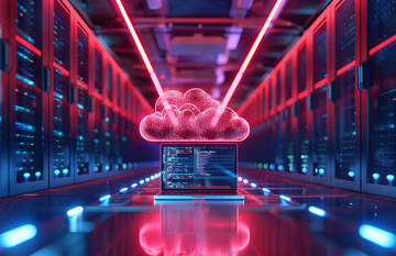 彩光未来感赛博朋克背景