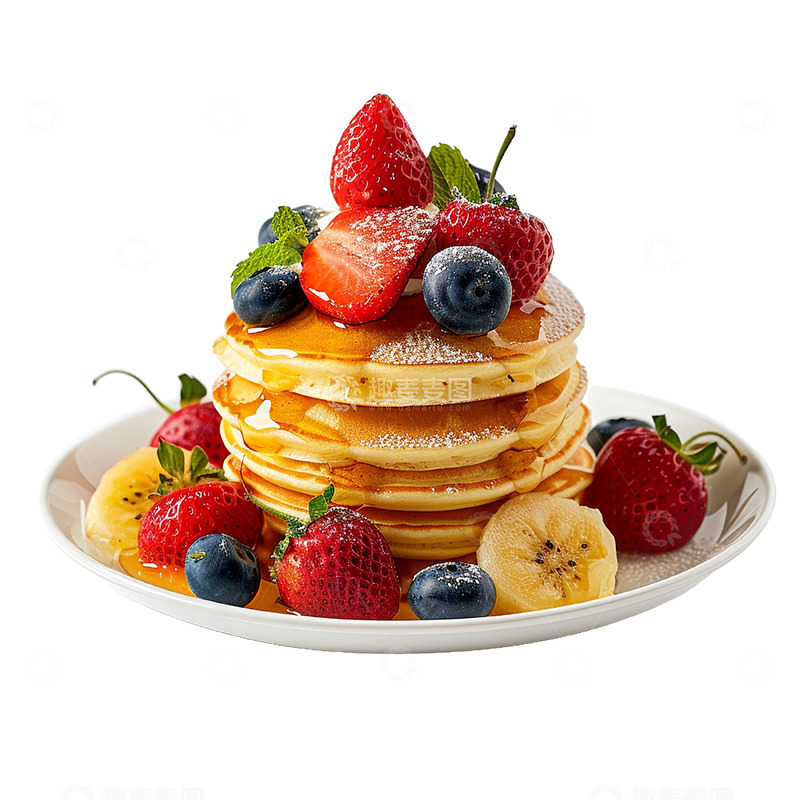 高清大图下载【趣麦麦图】美味甜点松饼煎饼